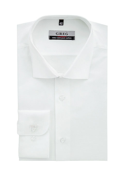 Сорочка мужская длинный рукав GREG 113/191/6077/Z  фото 2