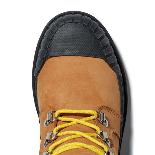 Ботинки Timberland 6 Inch Heritage Boot Rubber Toe WP желтые  фото 4