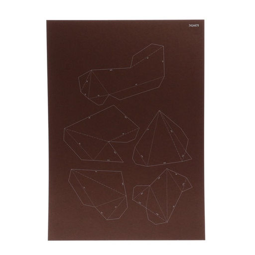 Полигональный конструктор Медведь, 10 листов - Unicon фото 4
