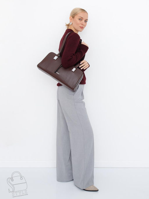 Сумка женская  51172S d.brown Velina Fabbiano-Safenta