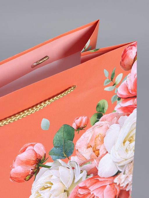 Пакет подарочный ламинированный «Нежность», 26×12×32 см