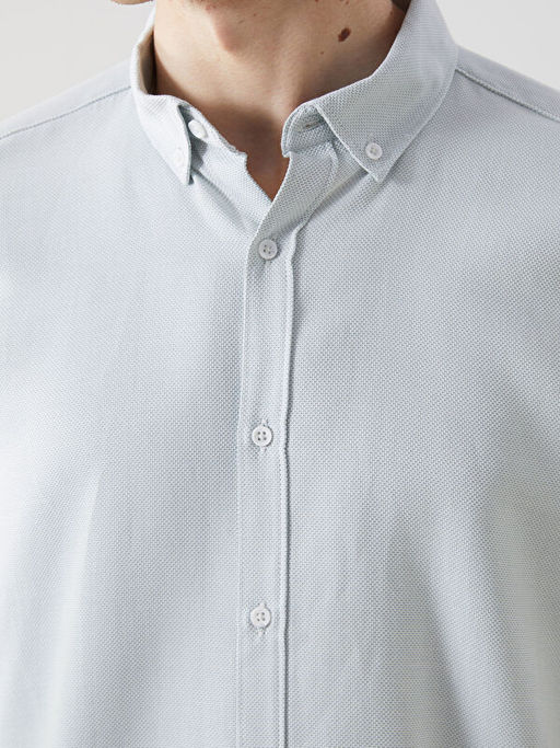 Slim Fit Uzun Kollu Arm?rl? Erkek G?mlek