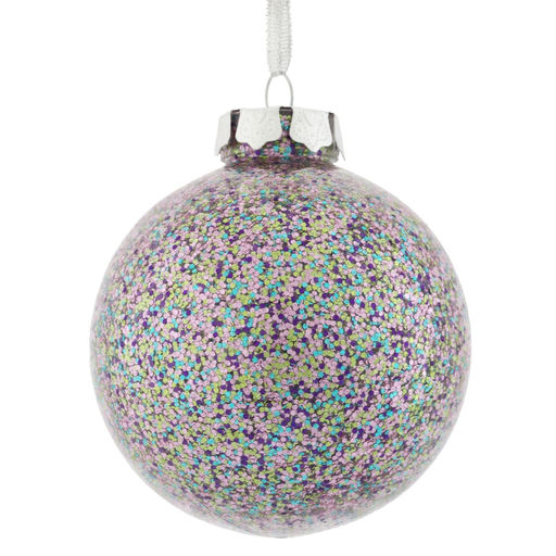 Набор из 12шт Украшение новогоднее "Шар", D 8 см, L35 W27 H9 см