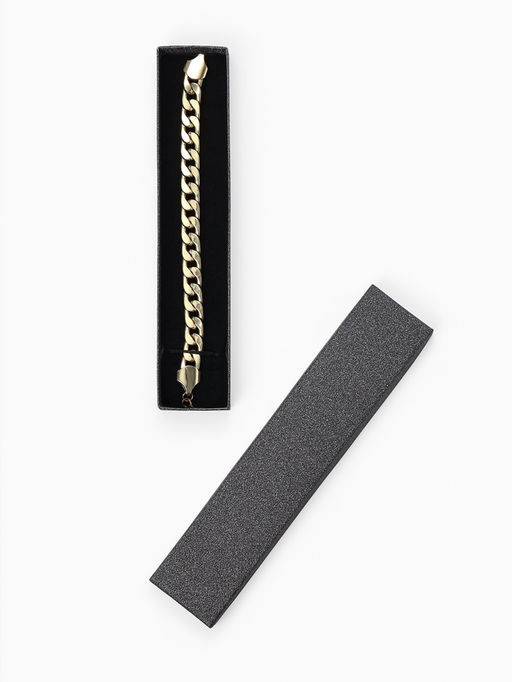 Набор коробочек подарочных 6 шт. под браслет/цепочку/часы «Блеск», 21×4 см, цвет чёрный (7892893)