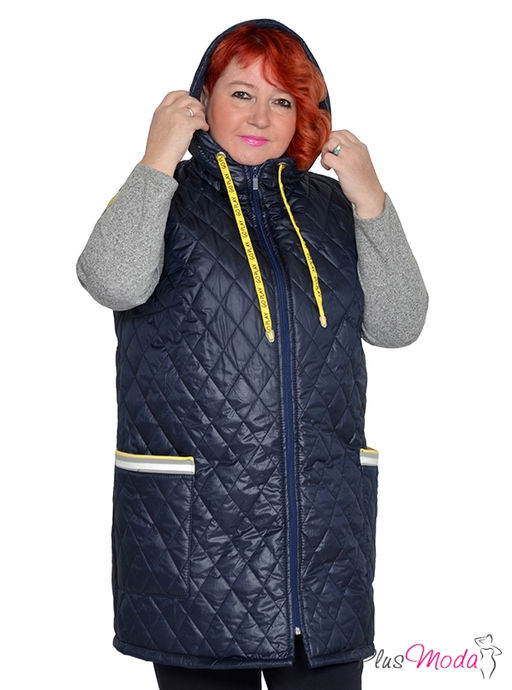 Жилет Модель №1824 размеры 44-84 - Plusmoda фото 9