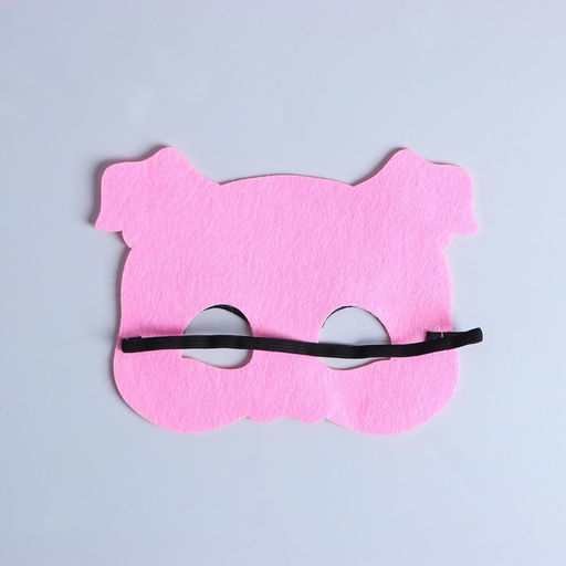 Маска карнавальная Хрюшка, фетр - Страна карнавалия фото 3